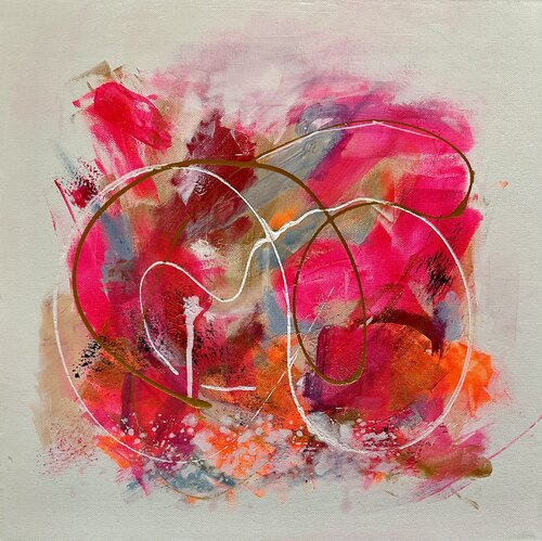 Goldene Frequenz by Susanna Schorr, Painting for Sale on Singulart