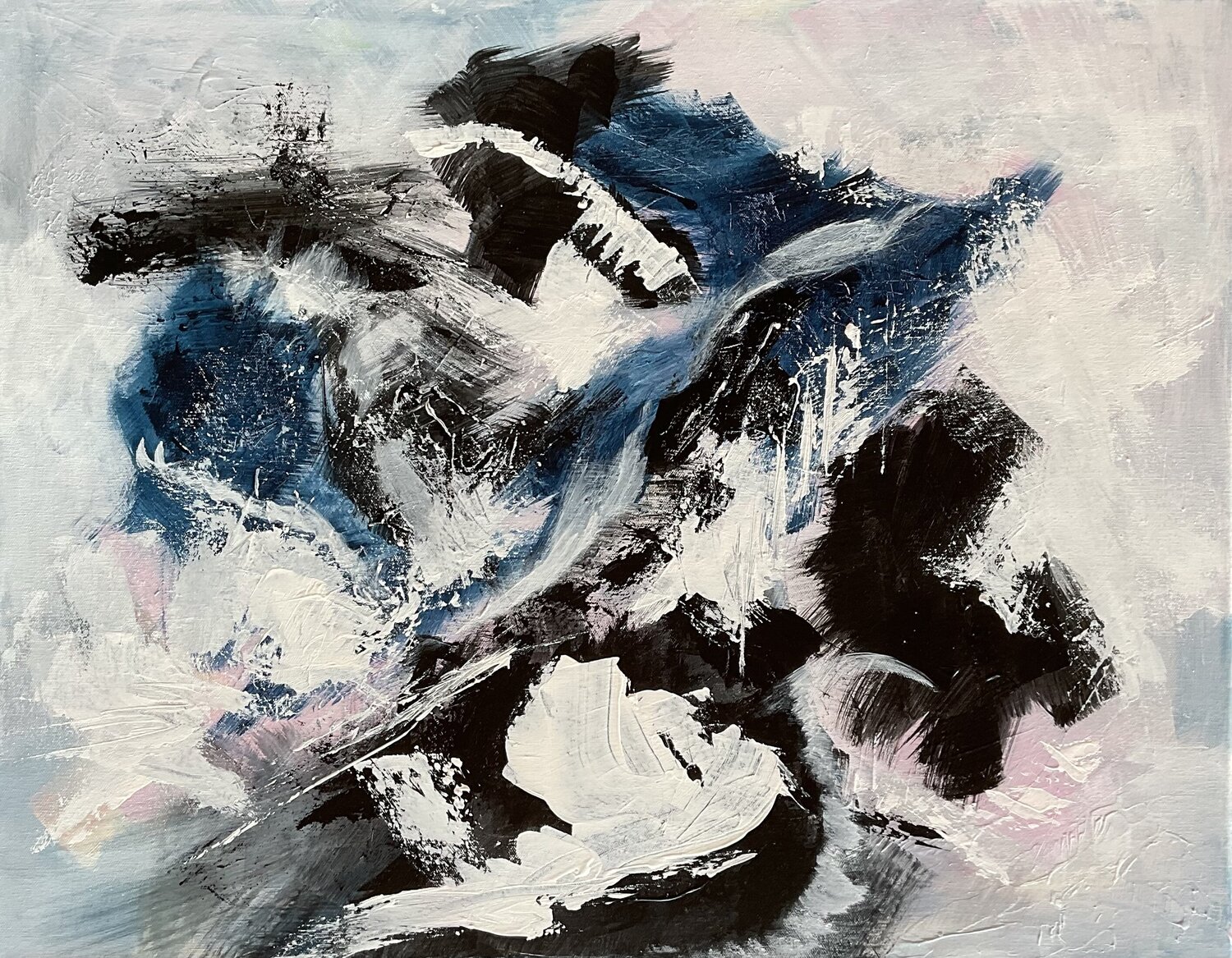 Delphine - Verspieltheit der Delphine Susanna Schorr Originalgemälde zu verkaufen