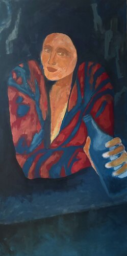 EBBREZZA by Claudia Lazzarini, Painting for Sale on Singulart