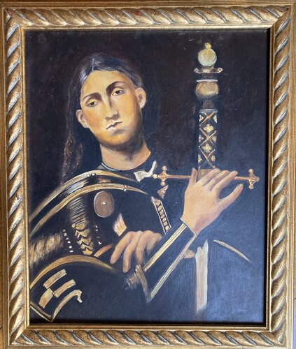 CAVALIERE von Claudia Lazzarini, Malerei kaufen auf Singulart