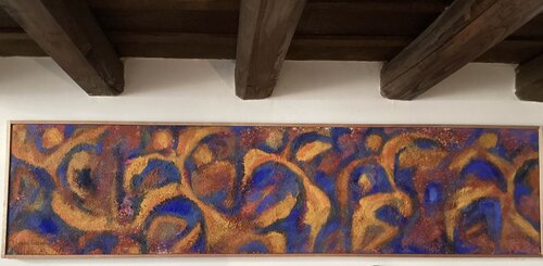 Danza in blu de Claudia Lazzarini, Pintura a la venta en Singulart