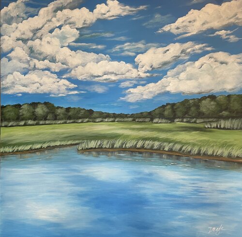 Marshlands van Dawn Nagle, Schilderij te koop op Singulart