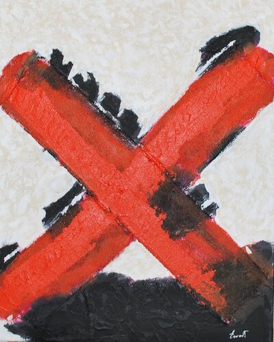 Cruz roja van Ernest Carneado Ferreri, Schilderij te koop op Singulart