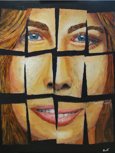 Fragmentos de mujer van Ernest Carneado Ferreri, Schilderij te koop op Singulart