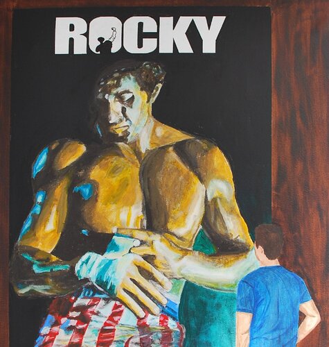 Rocky von Ernest Carneado Ferreri, Malerei kaufen auf Singulart