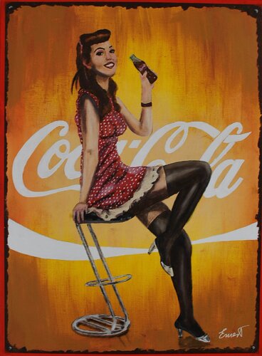 Coca Cola 3 de Ernest Carneado Ferreri, Pintura a la venta en Singulart