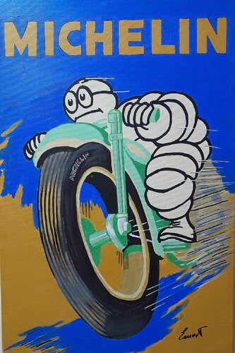 Michelin van Ernest Carneado Ferreri, Schilderij te koop op Singulart