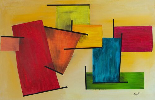 Lineas y formas von Ernest Carneado Ferreri, Malerei kaufen auf Singulart
