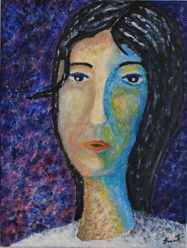 Onomatopeya de mujer par Ernest Carneado Ferreri, Peinture en vente sur Singulart