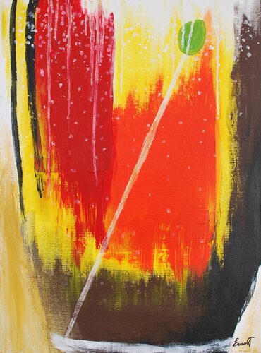 Vaso de coctel par Ernest Carneado Ferreri, Peinture en vente sur Singulart