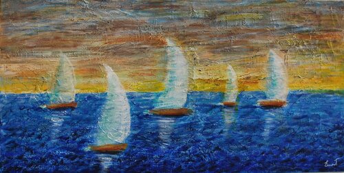 Atrapando el viento von Ernest Carneado Ferreri, Malerei kaufen auf Singulart