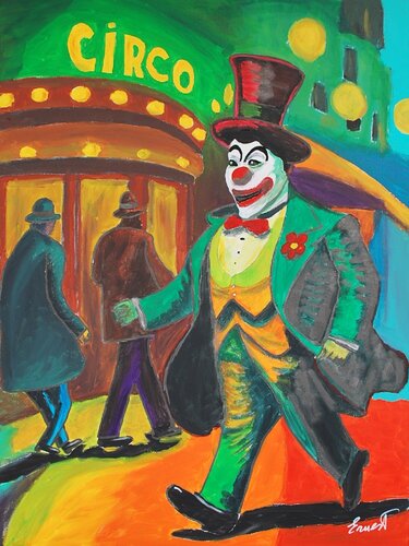 El circo de Ernest Carneado Ferreri, Pintura a la venta en Singulart