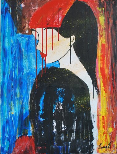 Belleza frente a la desgracia par Ernest Carneado Ferreri, Peinture en vente sur Singulart