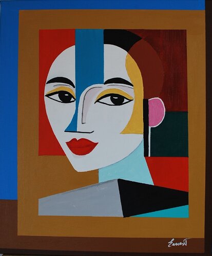 Busto en pedestal von Ernest Carneado Ferreri, Malerei kaufen auf Singulart