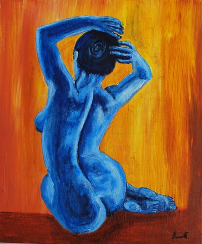 Alma desnuda de mujer sin más von Ernest Carneado Ferreri, Malerei kaufen auf Singulart