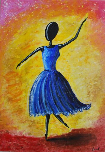 Ballerina al sol von Ernest Carneado Ferreri, Malerei kaufen auf Singulart