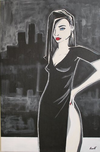 Cuando calla la noche von Ernest Carneado Ferreri, Malerei kaufen auf Singulart