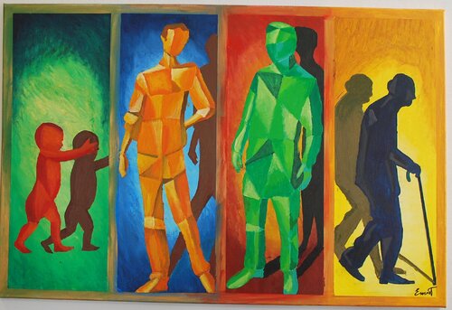 El curso del tiempo by Ernest Carneado Ferreri, 회화 for Sale on Singulart