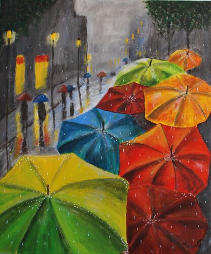 Lo que a lluvia guarda von Ernest Carneado Ferreri, Malerei kaufen auf Singulart