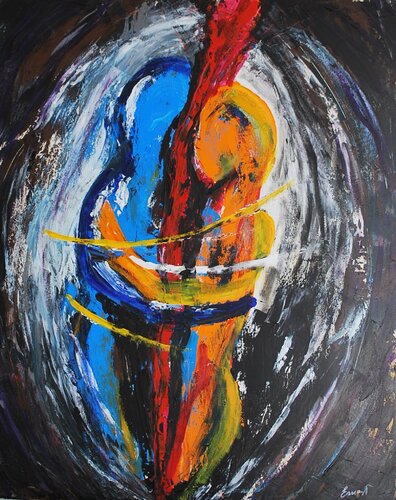 Almas atadas par Ernest Carneado Ferreri, Peinture en vente sur Singulart