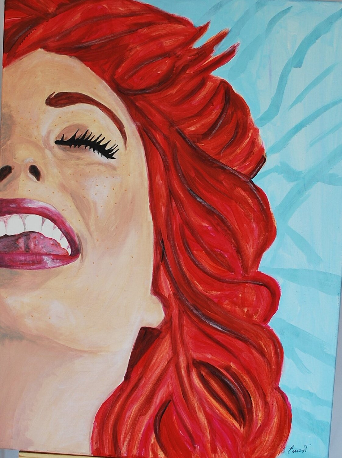Mujer con orgasmo Ernest Carneado Ferreri