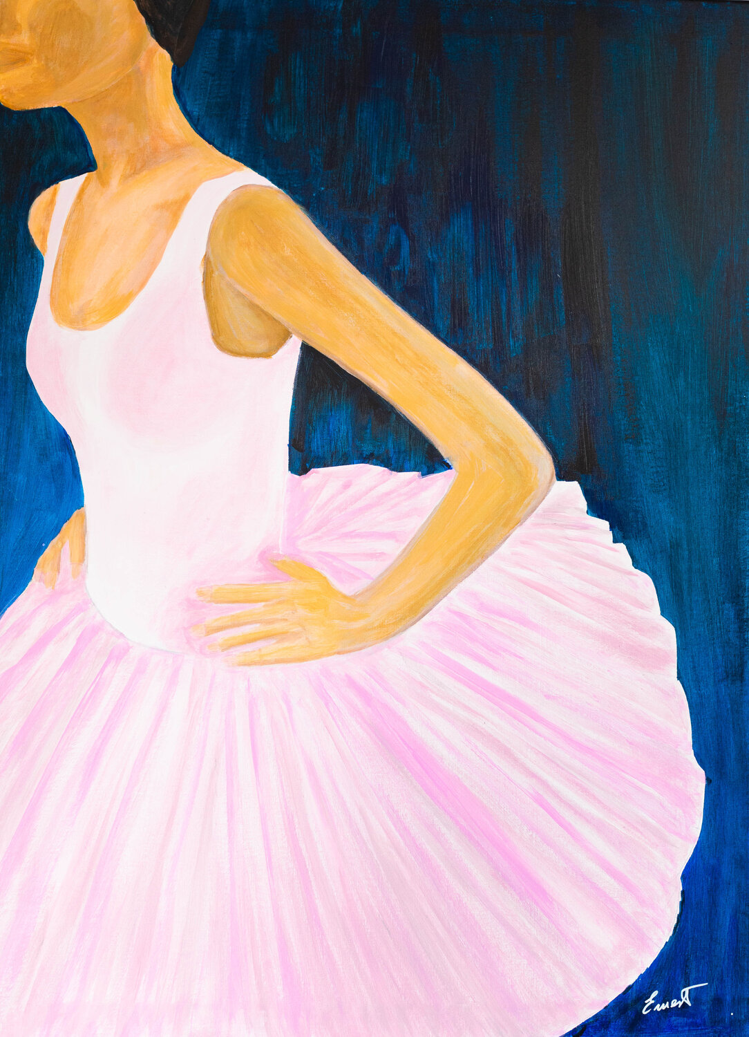 Bailarina en rosa Ernest Carneado Ferreri