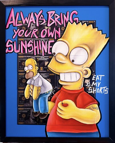 Always Bring Your Own Sunshine van Ava Moazen, Schilderij te koop op Singulart