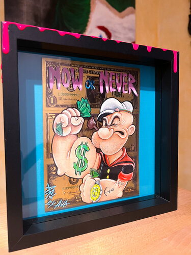Now Or Never van Ava Moazen, Schilderij te koop op Singulart