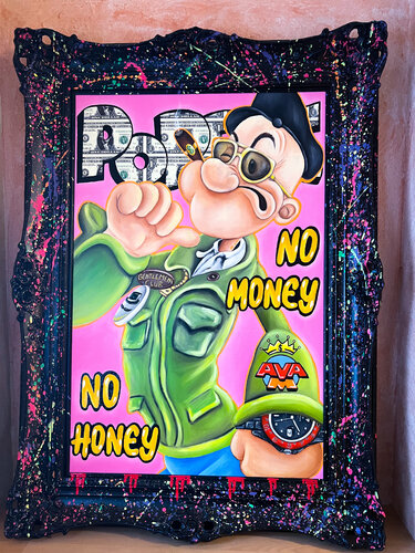 No Money, No Honey van Ava Moazen, Schilderij te koop op Singulart