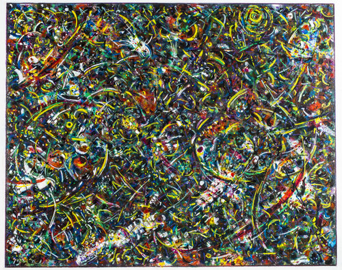 Meta epigenomic galaxy von Jose Antonio Salvador Corrales Moreno, Malerei kaufen auf Singulart