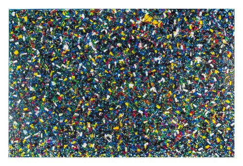 Mater & Matrix hyperbio-Michromatrixtic Galaxy di Jose Antonio Salvador Corrales Moreno, Pittura in vendita su Singulart