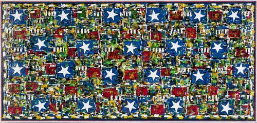 Thermodynamic and star flag van Jose Antonio Salvador Corrales Moreno, Schilderij te koop op Singulart