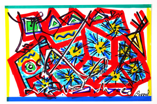 Bull of artifice by Jose Antonio Salvador Corrales Moreno, Print for Sale on Singulart