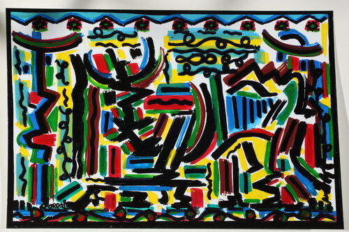 A couple tilling the land by Jose Antonio Salvador Corrales Moreno, Print for Sale on Singulart