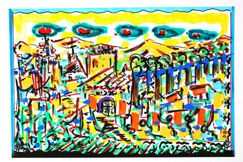 I love Trujillo by Jose Antonio Salvador Corrales Moreno, Print for Sale on Singulart