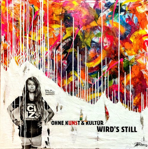 Ohne Kunst & Kultur Wird's Still - Eike de Ute Bivona, Otros medios a la venta en Singulart