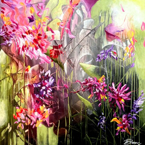 Of light and shadow by Ute Bivona, Painting for Sale on Singulart