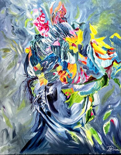 Enchanted by nature by Ute Bivona, Painting for Sale on Singulart