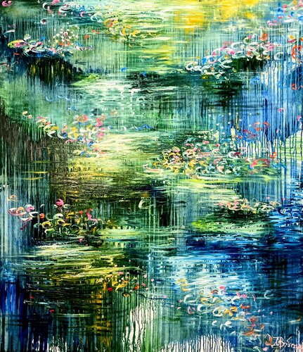 Calm Waters by Ute Bivona, Painting for Sale on Singulart