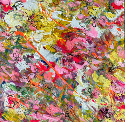 Frei wie ein Vogel van Ute Bivona, Schilderij te koop op Singulart
