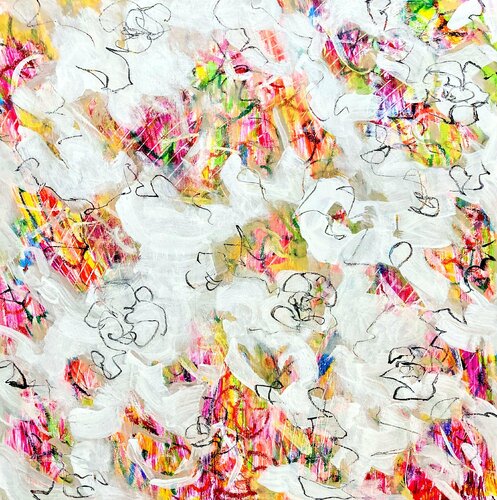 Don't forget to shine van Ute Bivona, Schilderij te koop op Singulart