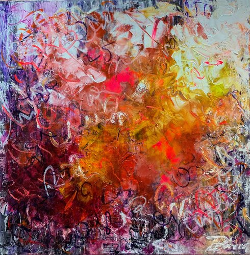 Let the light in di Ute Bivona, Pittura in vendita su Singulart