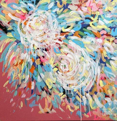 Together Forever von Ute Bivona, Malerei kaufen auf Singulart
