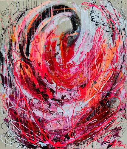 In my wild beating heart von Ute Bivona, Malerei kaufen auf Singulart