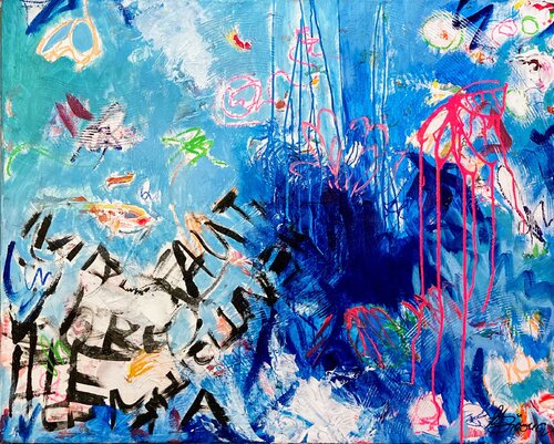 Free like a bird van Ute Bivona, Schilderij te koop op Singulart