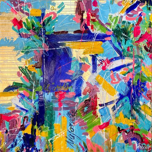 Le Jardin Majorelle von Ute Bivona, Malerei kaufen auf Singulart