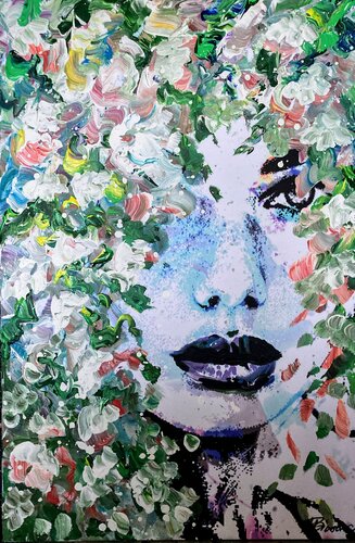 Winter 2 von Ute Bivona, Malerei kaufen auf Singulart