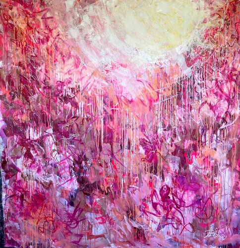 Romancing with my best self di Ute Bivona, Pittura in vendita su Singulart