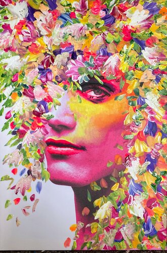 Frühling 3 van Ute Bivona, Schilderij te koop op Singulart