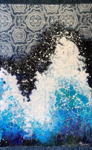 My universe 2 by Ute Bivona, Painting for Sale on Singulart